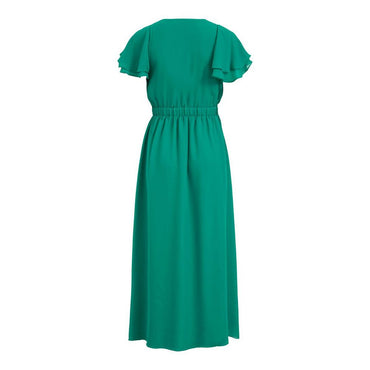 Vila Clothes Bicolor Polyester Casual Dress