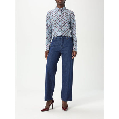 Gucci Blue Cotton Jeans Denim