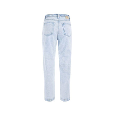 Yes Zee Light Blue Cotton Boyfriend Jeans