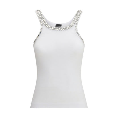 PINKO White Cotton T-Shirt