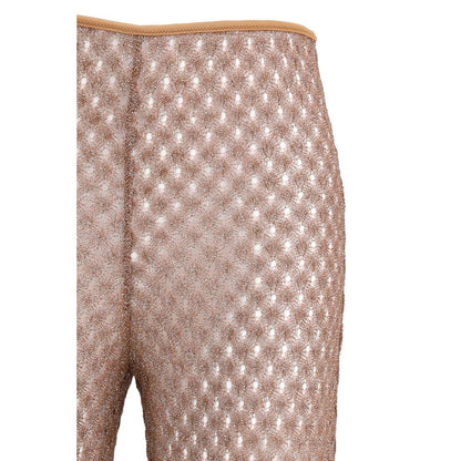 Missoni Brown Viscose Flared Pants