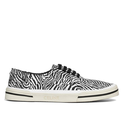 Celine Black Canvas Sneakers