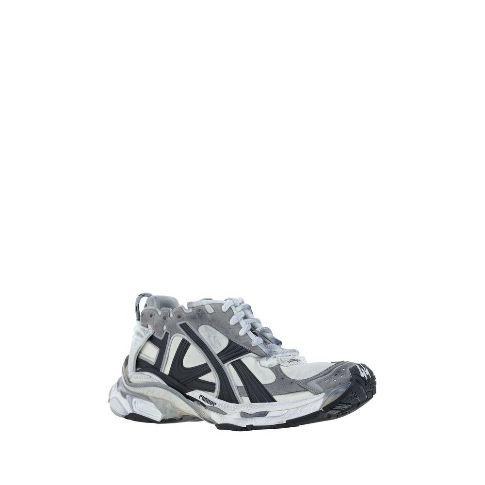 Balenciaga Gray Polyethylene Athletic Sneakers