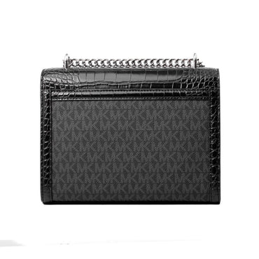 Michael Kors Black Canvas Crossbody Bag