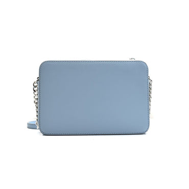 Michael Kors Blue Leather Crossbody Bag