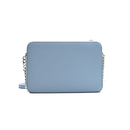 Michael Kors Blue Leather Crossbody Bag