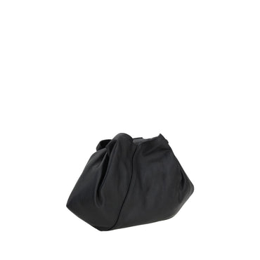 MM6 Black Calf Leather Bos Taurus Handbag