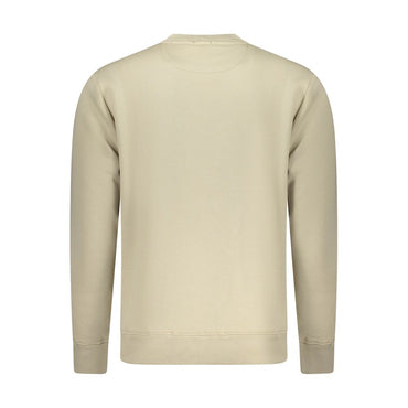 Coveri Moving Beige Cotton Men's Sweatshirt