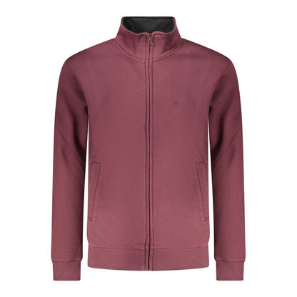 Coveri Moving Rosso Cotton Men's Sweatshirt