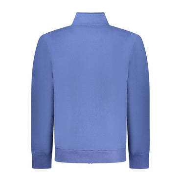 Coveri Moving Blu Cotton Men Sweatshirt