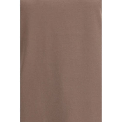 Brunello Cucinelli Brown Cotton T-Shirt