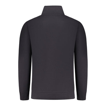 Rifle Blue Cotton Men Sweatshirt