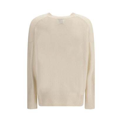 Allude Beige Cashmere Sweater