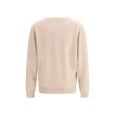 Allude Beige Cashmere Cardigan