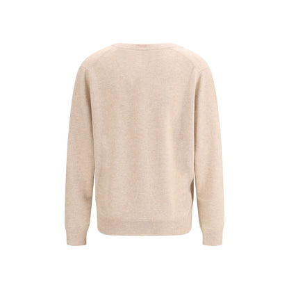 Allude Beige Cashmere Cardigan