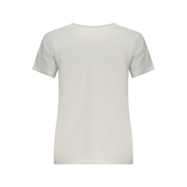 Pepe Jeans White Cotton Women T-Shirt
