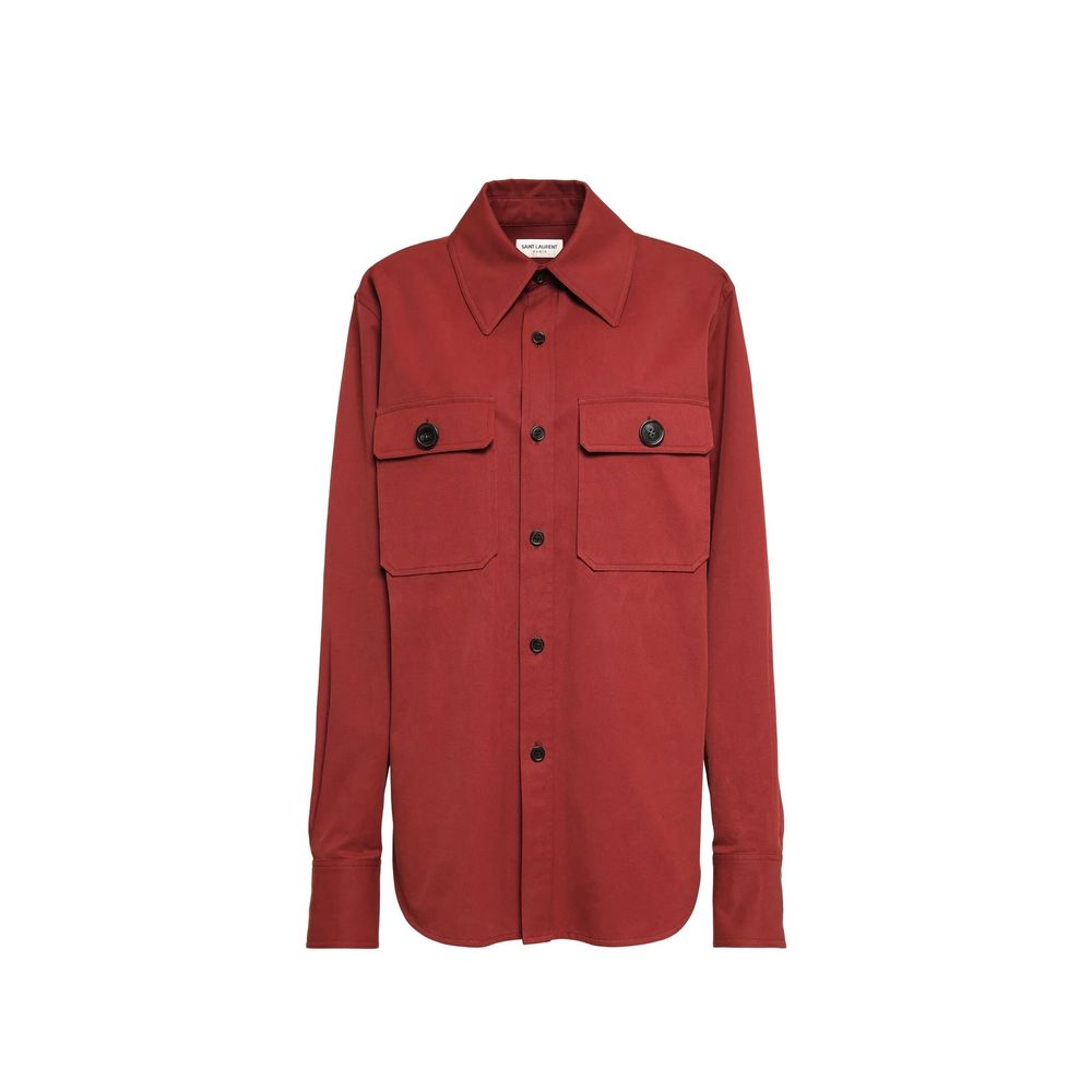 Saint Laurent Multicolor Cotton Shirt