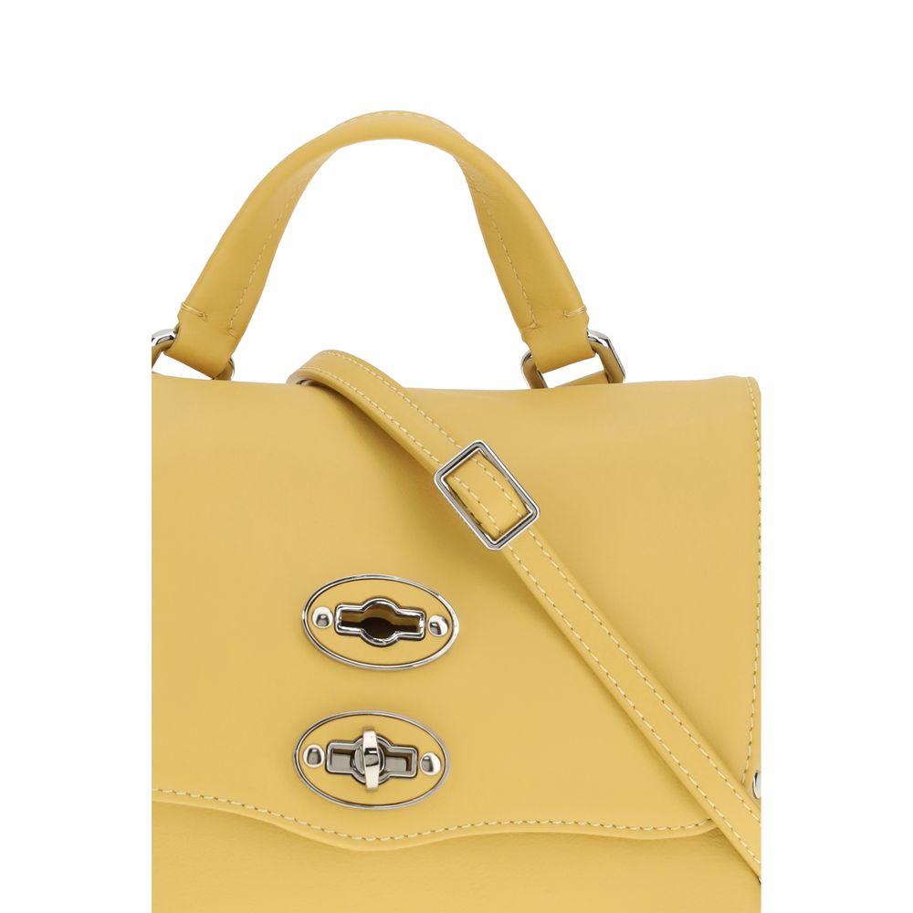 Zanellato Bicolor Calf Leather Bos Taurus Handbag