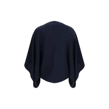 P.A.R.O.S.H. Blue Polyester Sweatshirt