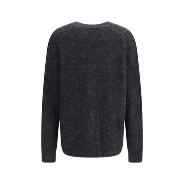 Marant Etoile Gray Alpaca Vicugna Pacos Cardigan