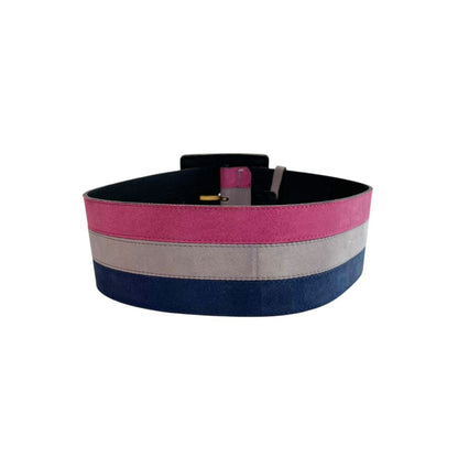 Borbonese Multicolor Genuine Leather Women Belt