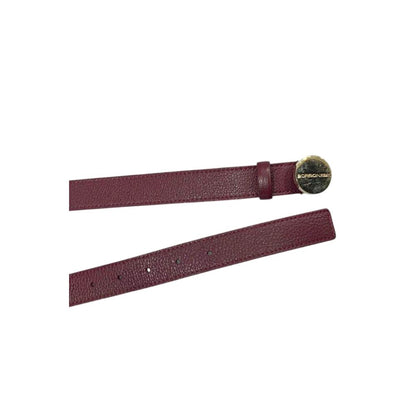 Borbonese Red Genuine Leather Women's Belt