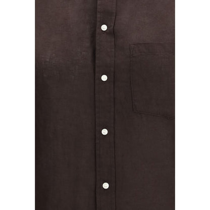 Citizens of Humanity Brown Linen Shirt