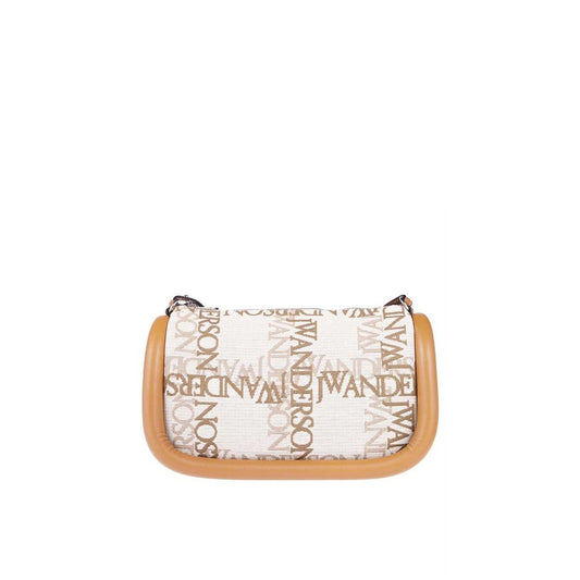 Jw Anderson Brown Canvas Shoulder Bag