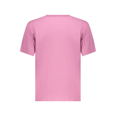 Calvin Klein Pink Cotton Women T-Shirt
