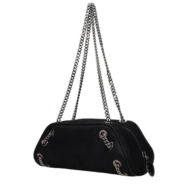 Stella McCartney Black Leather Shoulder Bag