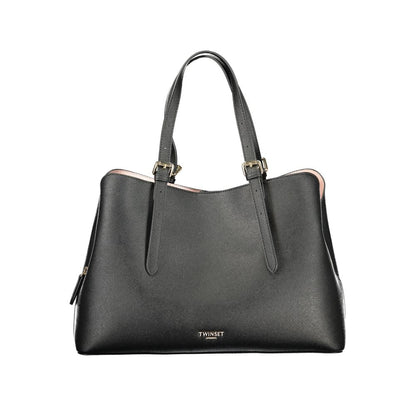 Twinset Nero Polyurethane Women Tote