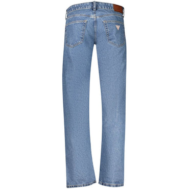 Guess Jeans Blu Cotton Men's Jeans