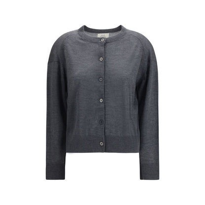 Loulou De Saison Gray Cashmere Cardigan