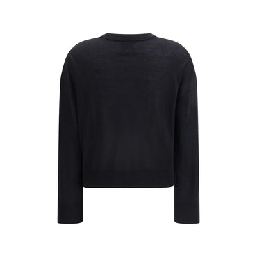 Loulou De Saison Black Cashmere Cardigan