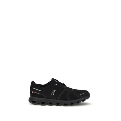 ON Black Polyurethane Athletic Sneakers