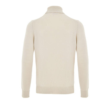 Gran Sasso Beige Wool Turtleneck
