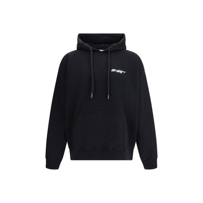 Off-White Black Cotton Sweatshirt