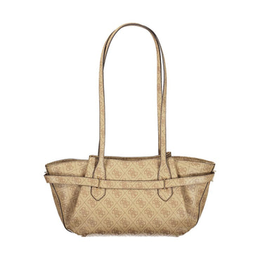 Guess Jeans Beige Polyurethane Women Handbag
