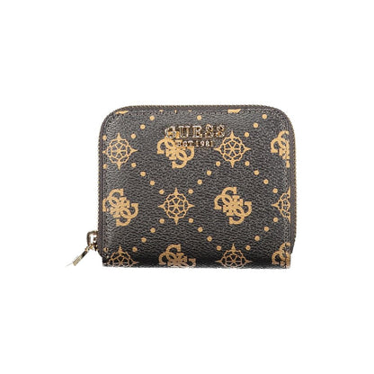 Guess Jeans Marrone Poliuretano Women Wallet