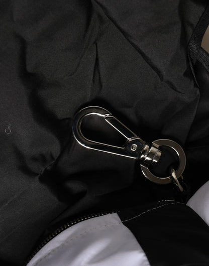 Dolce & Gabbana Men Black Polyester Panda Stuffed Ecobag Bag