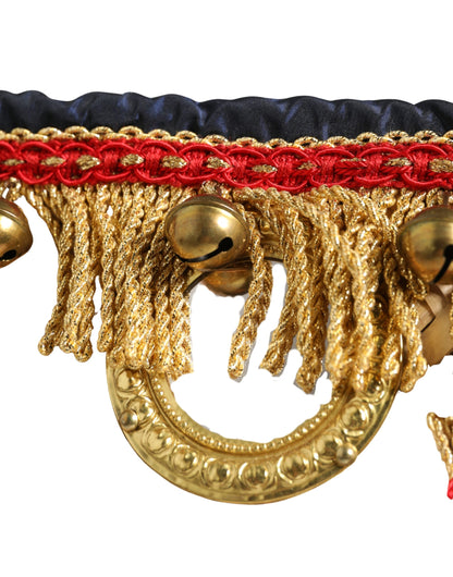 Dolce & Gabbana Multicolor Woven Straw Basket Embellished Sicily Bag