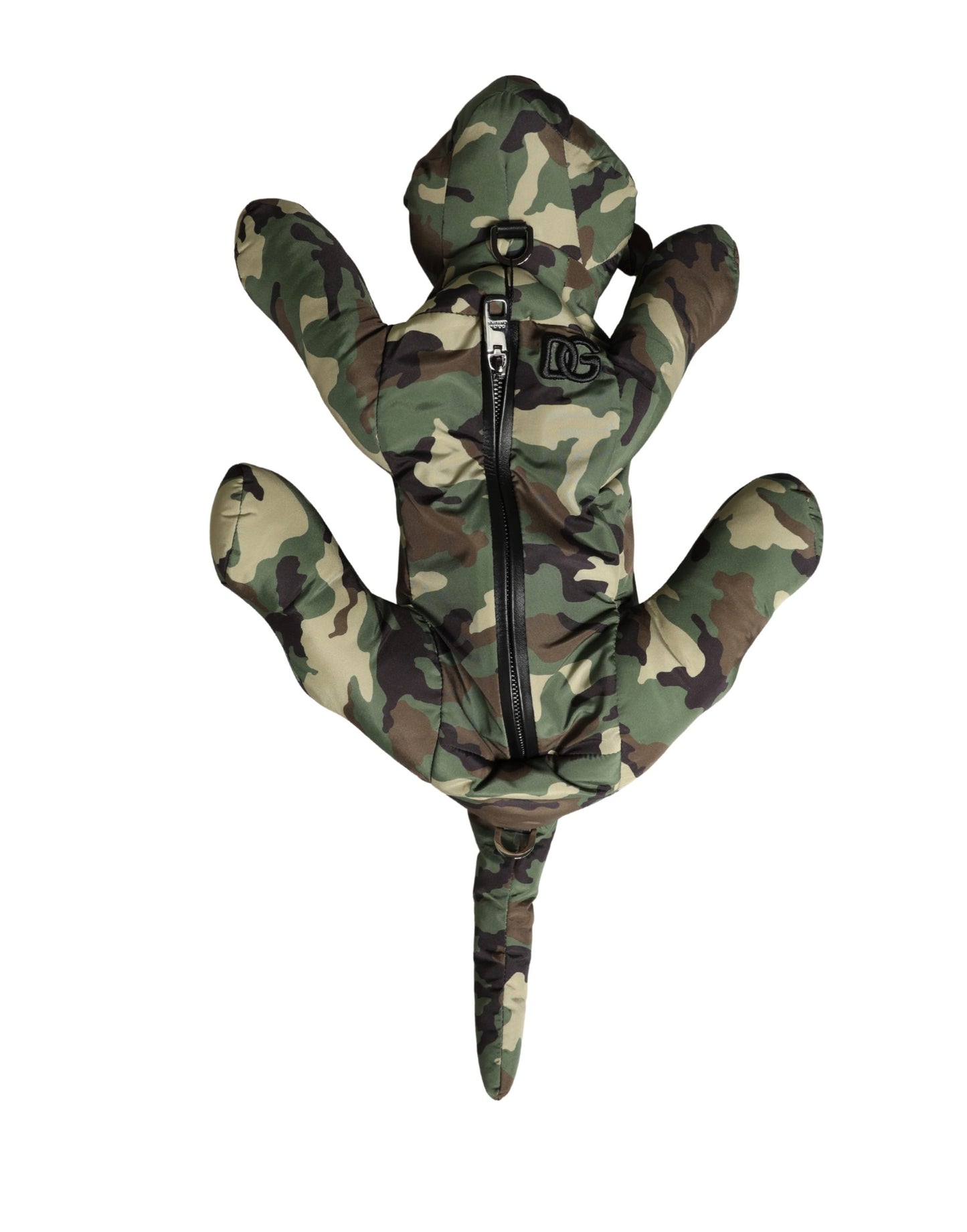 Dolce & Gabbana Multicolor Camouflage Animal Silhouette Waist Borse Bag