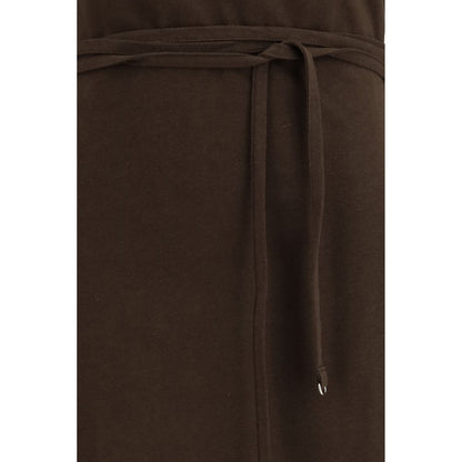 Lemaire Brown Cotton Casual Dress