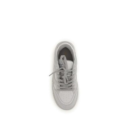 Axel Arigato White Calf Leather Bos Taurus Athletic Sneakers