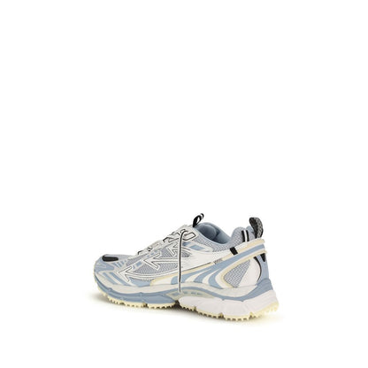 Off-White Multicolor Polyethylene Athletic Sneakers