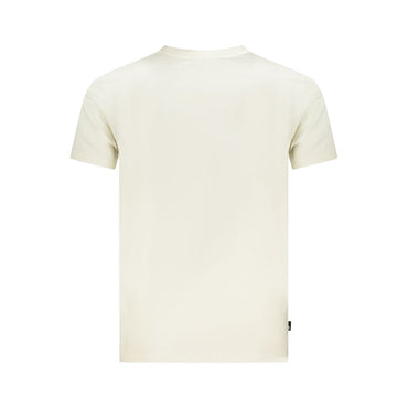 Timberland Beige Cotton Men T-Shirt
