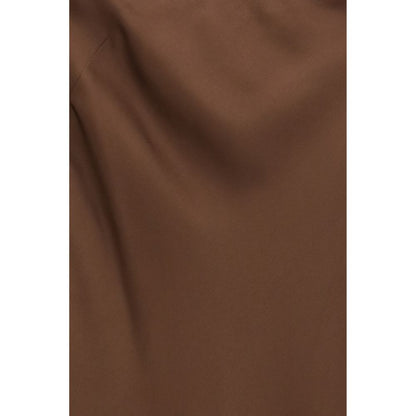 Forte_Forte Brown Acetate Casual Dress