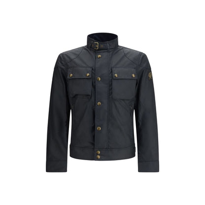 Belstaff Blue Cotton Coat