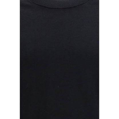 Laneus Black Cotton Sweatshirt