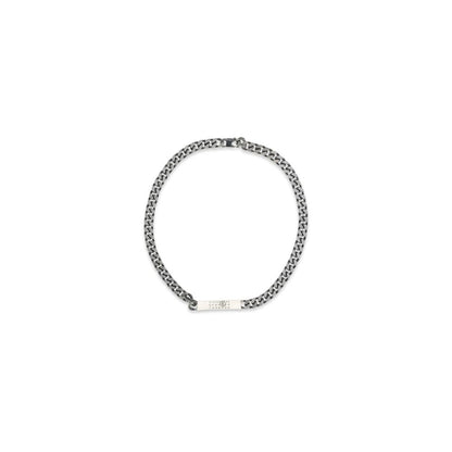 MM6 Silver Metal Necklace